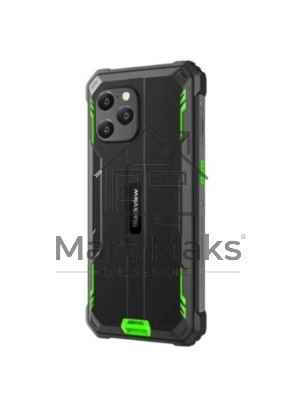 Смартфон Blackview BV8900 Pro, 8/256Gb, черный/зеленый