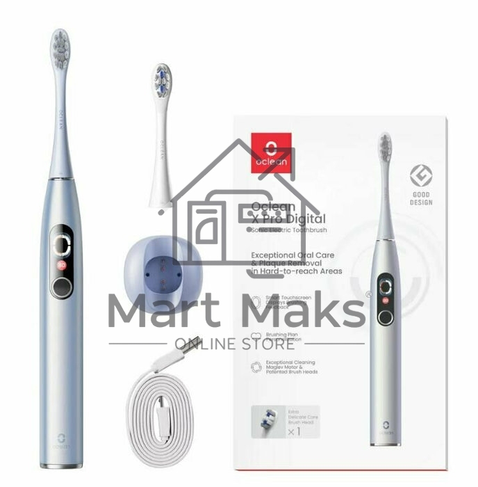 Зубная щетка электрическая Oclean X Pro Digital Y2076 серебристый