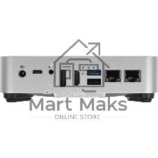 Мини ПК Chuwi AuBox Core i9 13900HK (2.6) 16Gb SSD 512Gb Iris Xe Windows 11 Pro 2x2.5GbitEth WiFi BT 120W серебристый/черный