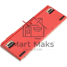 Клавиатура проводная A4Tech Bloody AT87 Proxy Boom USB бежевый/красный