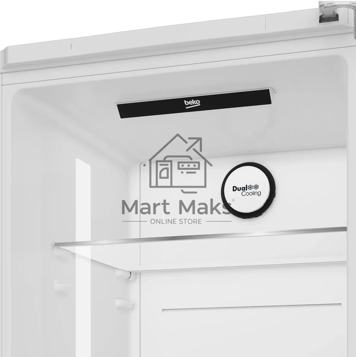 Холодильник Beko B5RCNK363ZW белый двухкамерный 220/100л морозилка снизу Total No Frost