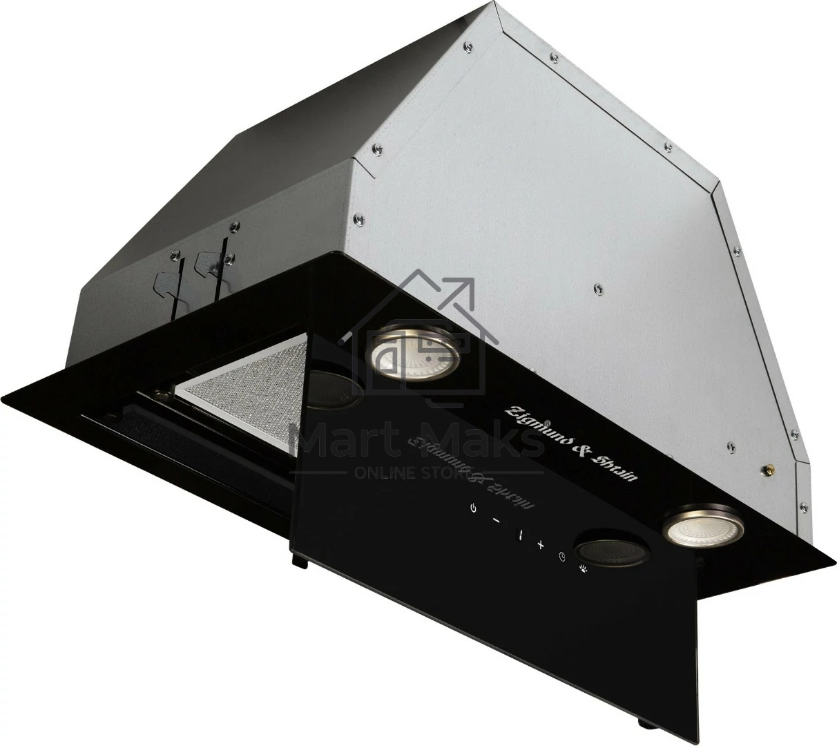 Вытяжка встраиваемая Zigmund & Shtain K 011.5 B черный, 50 см, 1050 куб. м/ч, 68 дБ
