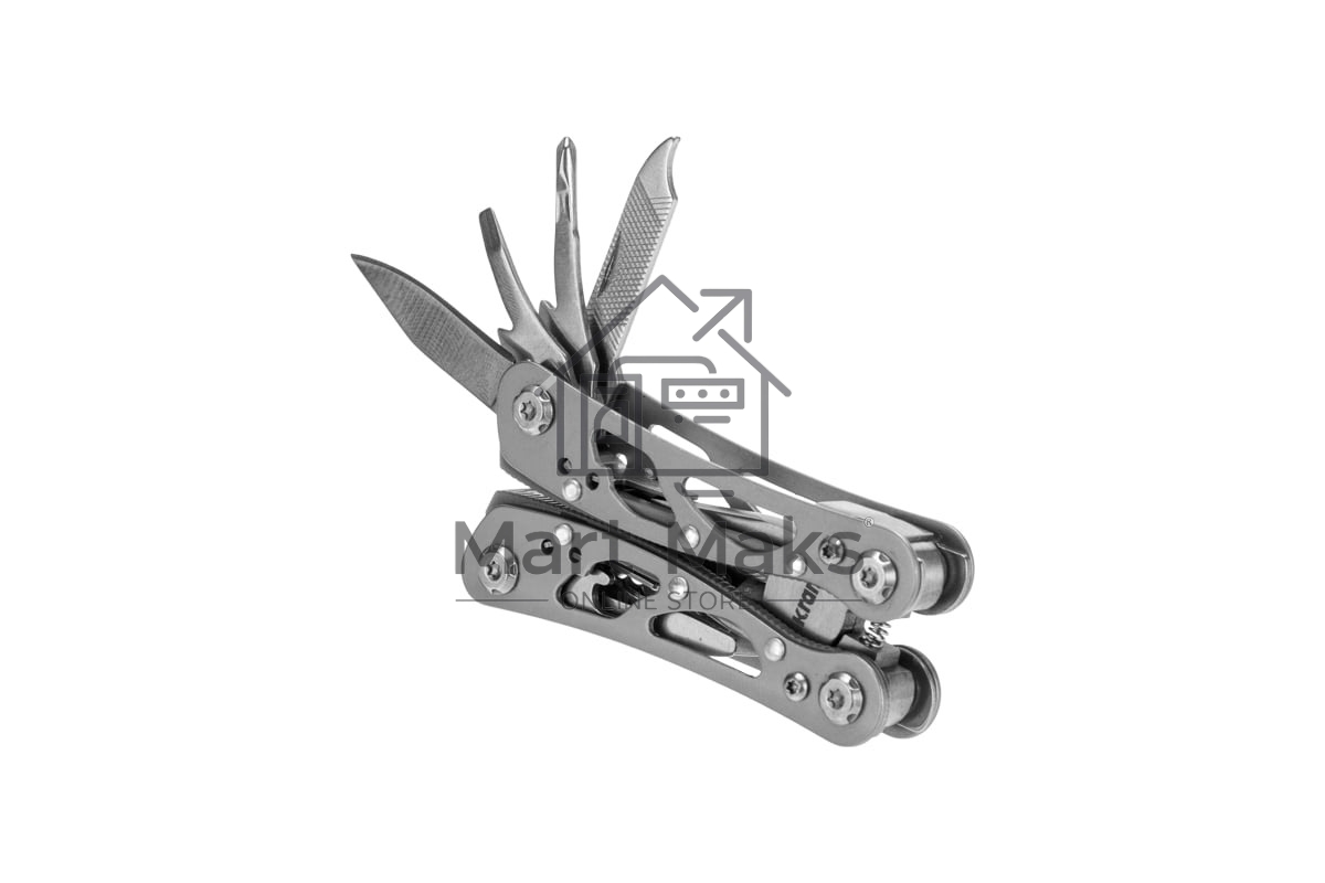 Мультитул KRANZ KR-12-4902-2 10 функций, 113мм