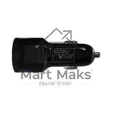 Автомобильное зарядное устройство Maxvi CCM-212 Plus T черный 2.1A