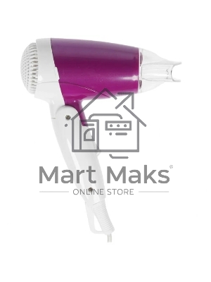 Фен Centek CT-2230 фиолетовый/белый, 1200 Вт, компактный