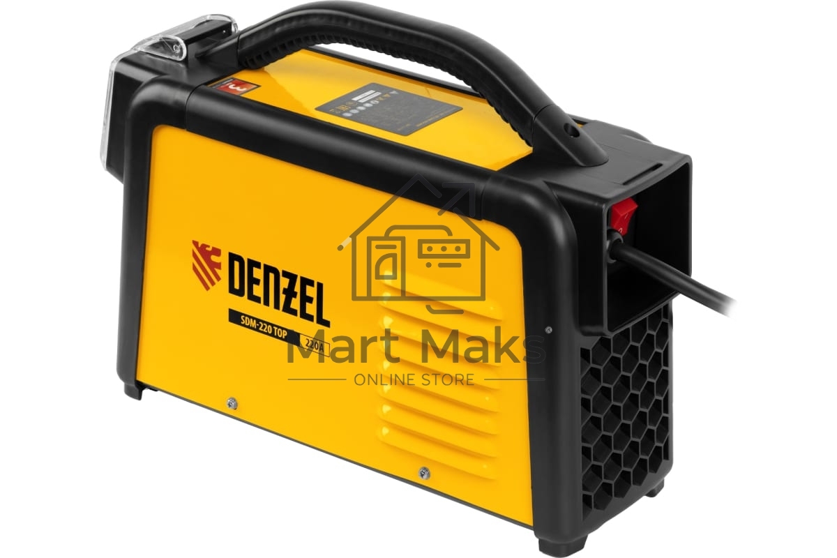Аппарат инвертор. дуговой сварки SDM-220 Top, 220 А, ПВ 60% Denzel