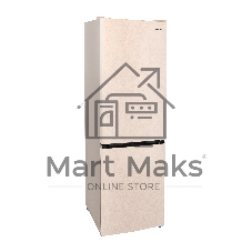 Холодильник Smile SRF348BGT бежевый мрамор двухкамерный 215/95 л морозилка снизу, No Frost