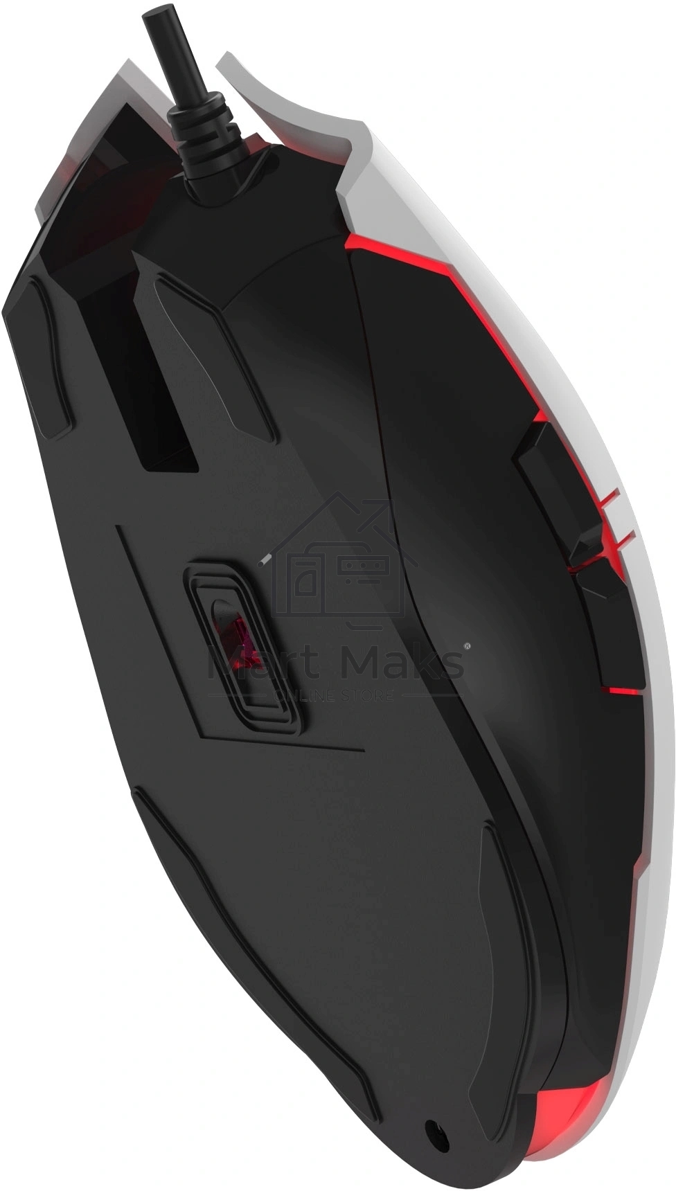 Мышь проводная A4Tech Bloody ES7 белый, 6000 dpi, USB, кнопки - 8