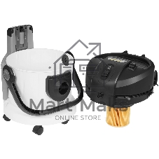 Пылесос моющий Karcher SE 4 Plus *EU белый, 400/1000 Вт, уборка влажная/сухая, пылесборник контейнер/мешок 4 л
