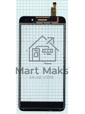 Сенсорное стекло (тачскрин) для Huawei Honor 4X, черное