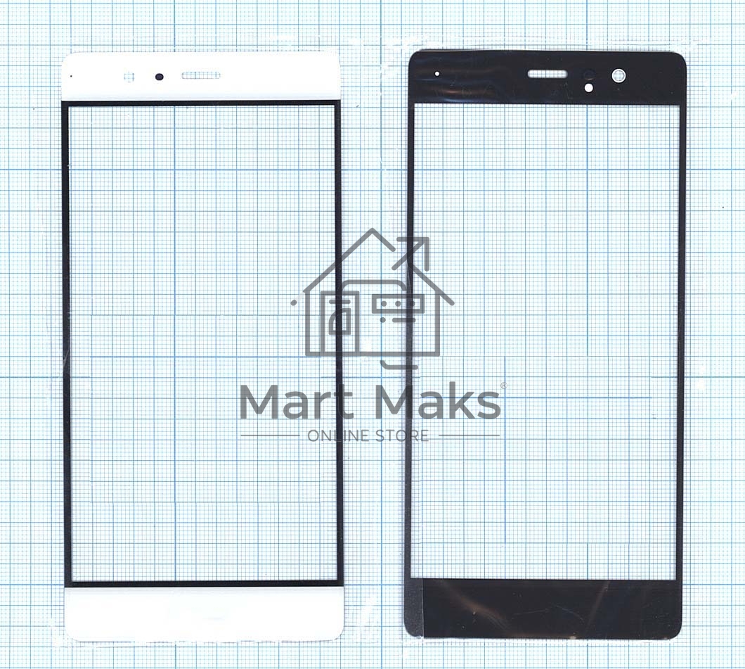Стекло для Huawei P9 белое