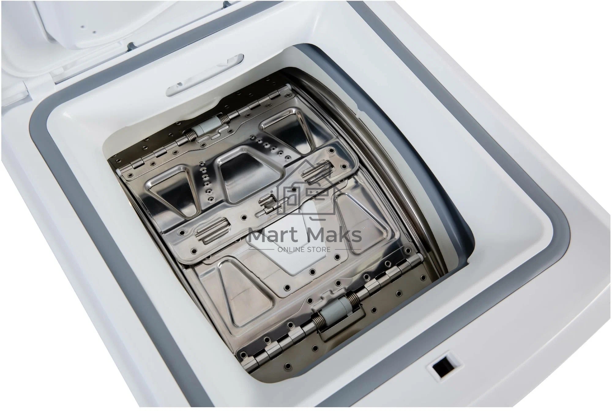 Стиральная машина Korting KWMT 1270 I белый, загрузка вертикальная 7,5 кг, 1200 об/мин., класс: А+++