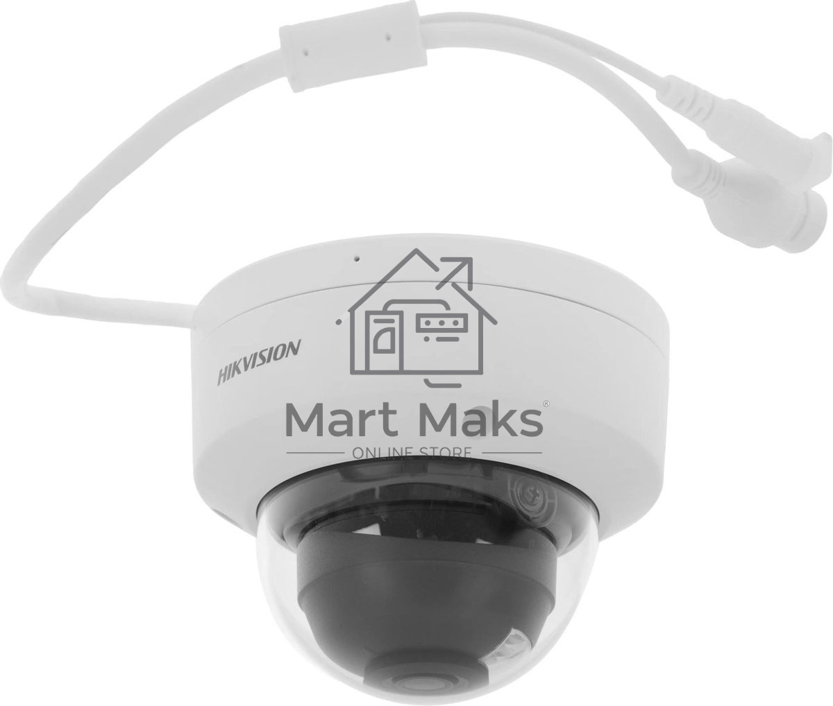Камера видеонаблюдения IP Hikvision DS-2CD1123G2-LIU (2.8 MM) 2.8-2.8мм цв. корп.:белый