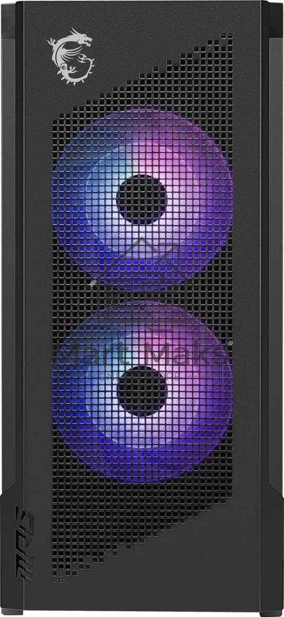 Компьютерный корпус MSI MPG VELOX 300R AIRFLOW PZ, Global, 2xUSB 3.2 Gen 1, 1xUSB 3.2 Gen2 Type-C,2x160mm ARGB Fan, 1x120mm