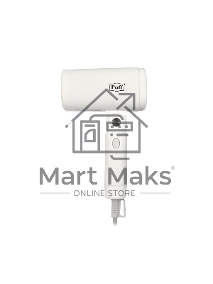 Фен для волос Puff 1875, белый, 1,875 кВт