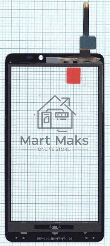 Сенсорное стекло (тачскрин) для Acer WTP-C14-5BN-FF, черное