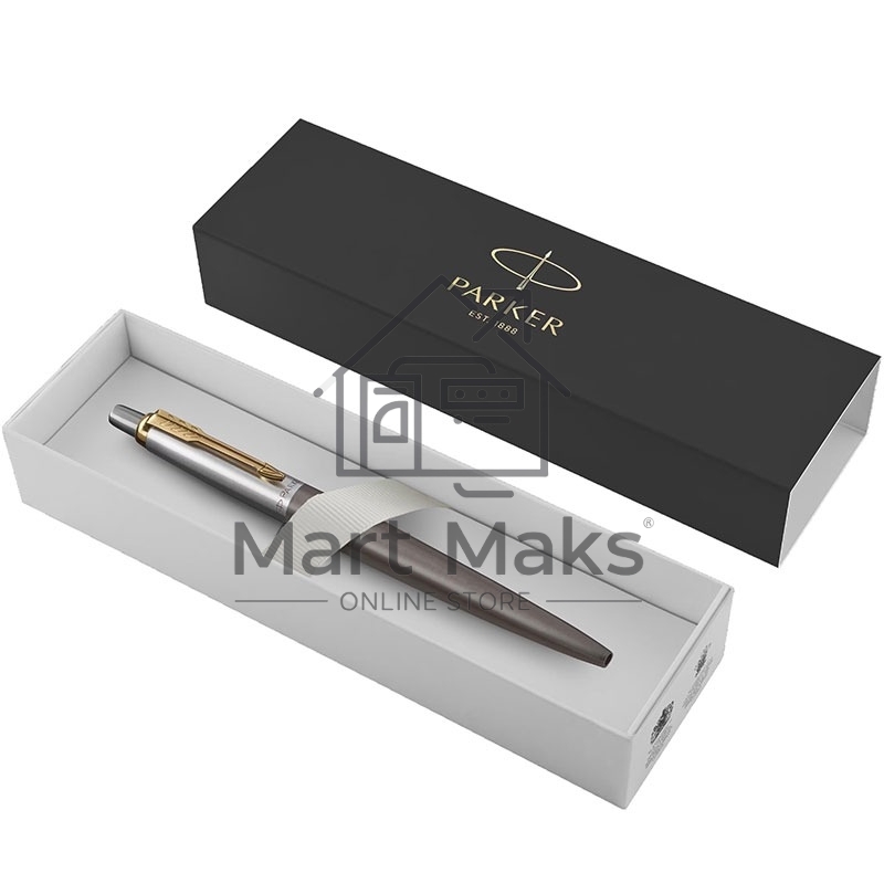 Ручка шариковая Parker Jotter XL Grey Core GT (2213722), M, синие чернила, подарочная коробка