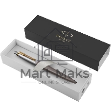 Ручка шариковая Parker Jotter XL Grey Core GT (2213722), M, синие чернила, подарочная коробка