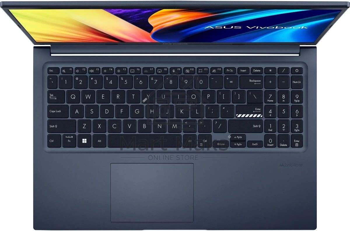 Ноутбук Asus Vivobook 15 X1502VA-BQ924 синий 90NB10T1-M01890 Core i7 13620H 16Gb SSD512Gb Intel Iris Xe graphics 15.6