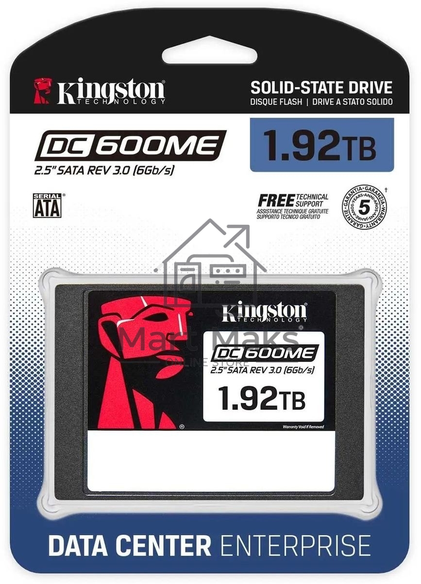 Накопитель SSD Kingston DC600M SATA-III 1.92TB SEDC600ME/1920G 2.5