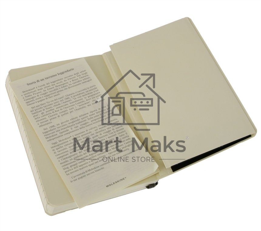 Блокнот Moleskine CLASSIC SOFT QP611 Pocket 90x140мм, 192 страниц, линейка, мягкая обложка, черный