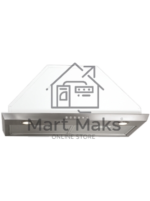 Вытяжка встраиваемая Elikor 72Н-1000-Э4Д серый, 72 см, 1000 куб. м/ч, 56 дБ