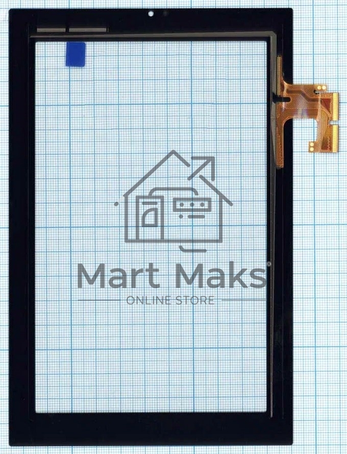 Сенсорное стекло (тачскрин) для HP Slate 7 Extreme, черное