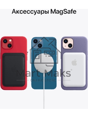 Смартфон Apple iPhone 13, 4/128Gb, черный