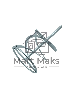 Миксер для красок и штукатурных смесей,120 х 600мм,оцинкованный,шестигранный хвостовик 10мм Denzel