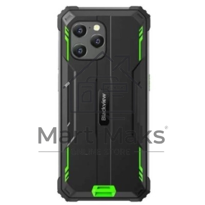 Смартфон Blackview BV8900 Pro, 8/256Gb, черный/зеленый