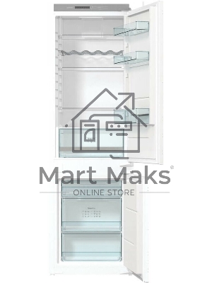 Встраиваемый холодильник Gorenje NRKI418FA0 белый, двухкамерный, 180/68 л., морозилка снизу, No Frost