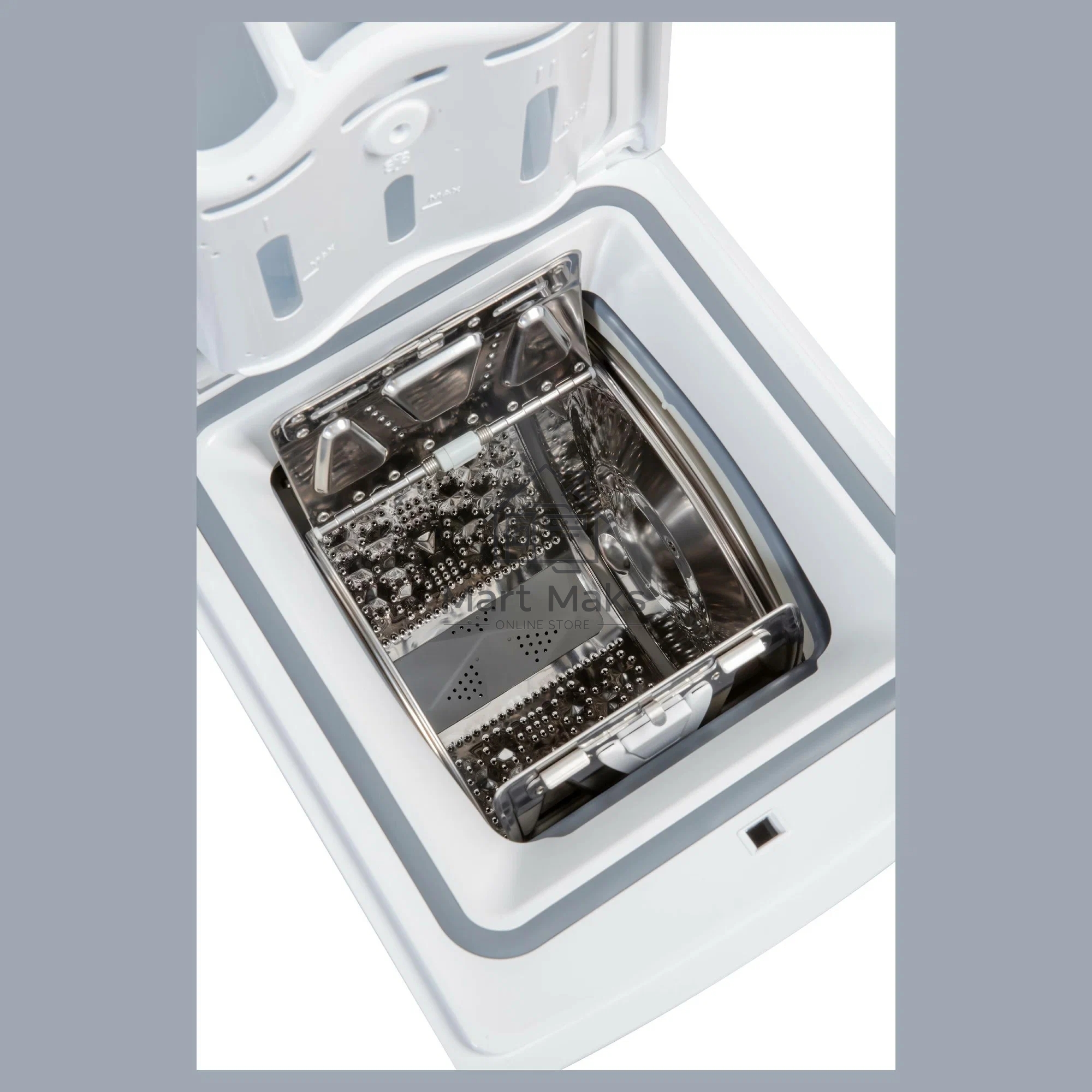 Стиральная машина Korting KWMT 1270 I белый, загрузка вертикальная 7,5 кг, 1200 об/мин., класс: А+++