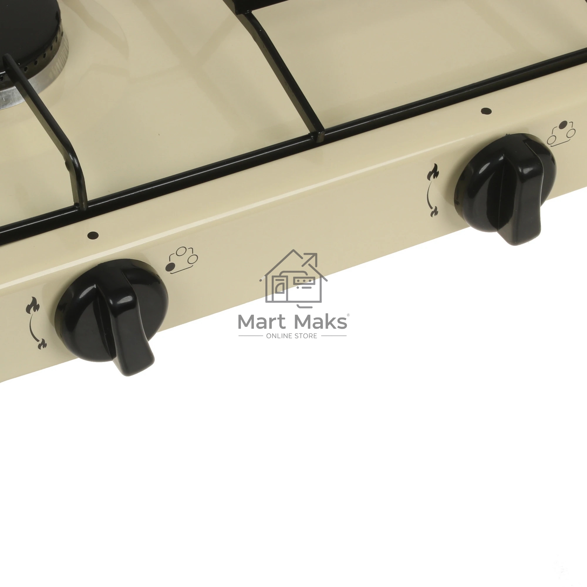 Плита настольная газовая АКСИНЬЯ КС-107 трехконфорочная,бежевый