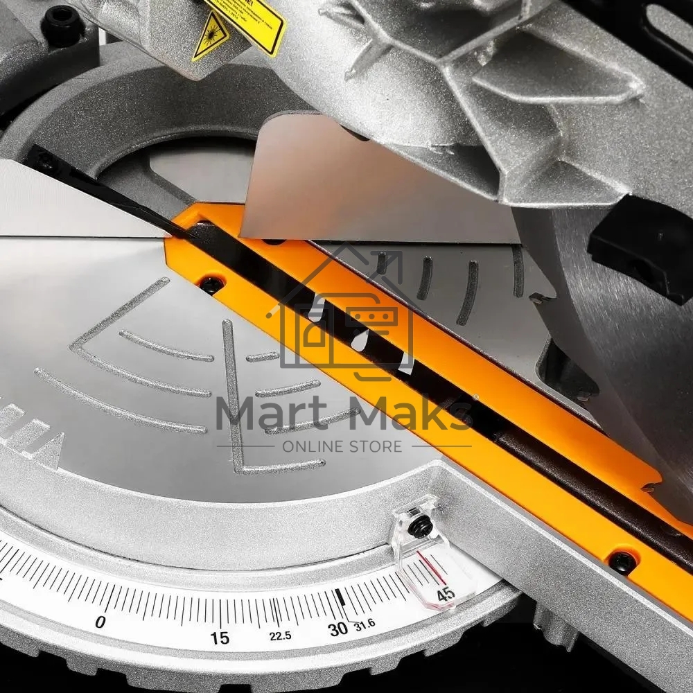 Торцовочная пила Deko DKMS2100-255 2200Вт 4500об/мин d=255мм