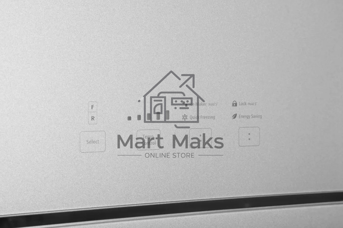 Холодильник Hitachi R-W660PUC7X GS серебристый стекло двухкамерный 396/144л морозилка сверху, No Frost, Side by Side