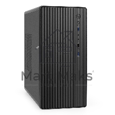 Корпус ExeGate BAA-503U2-UNS500, Mini-Tower, чёрный, 1 x 80/90 мм, БП 500 Вт