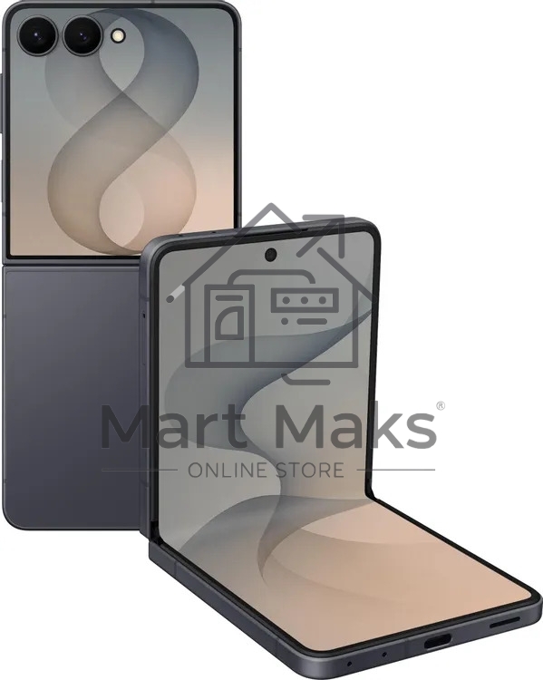 Смартфон Samsung Galaxy Z Flip8 SM-F776B 12Gb, 256Gb, графитовый