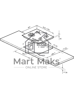 Варочная поверхность LEX GVG 642A GR