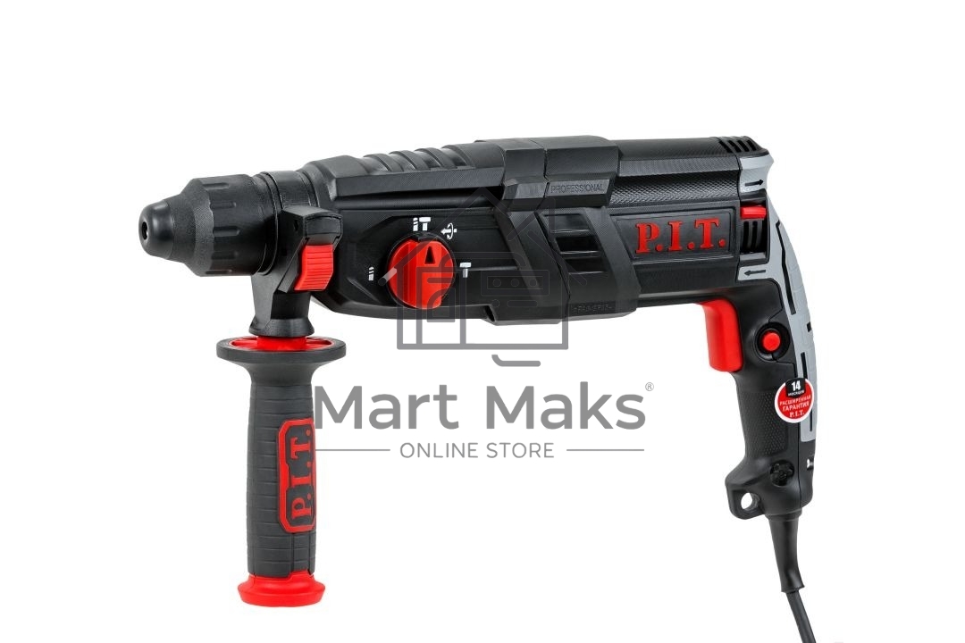 Перфоратор P.I.T. PBH28-C5 патрон:SDS-plus уд.:3.2Дж 1050Вт черный (кейс в комплекте)