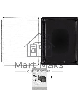 Духовой шкаф электрический Krona ELEMENT 60 BL/BL черный