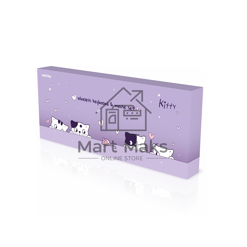 Комплект клавиатура+мышь Smartbuy (SBC-668396AG-KT) 668396 Kitty