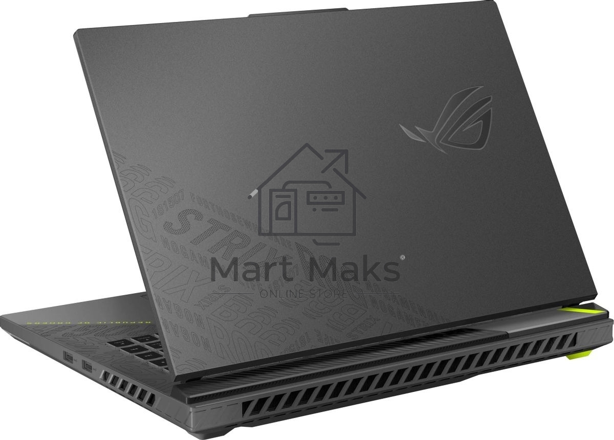 Ноутбук Asus ROG Strix G16 G614FR-S5054 серый Ryzen 9 9955HX 32Gb SSD1Tb NVIDIA GeForce RTX5070Ti 12Gb 16