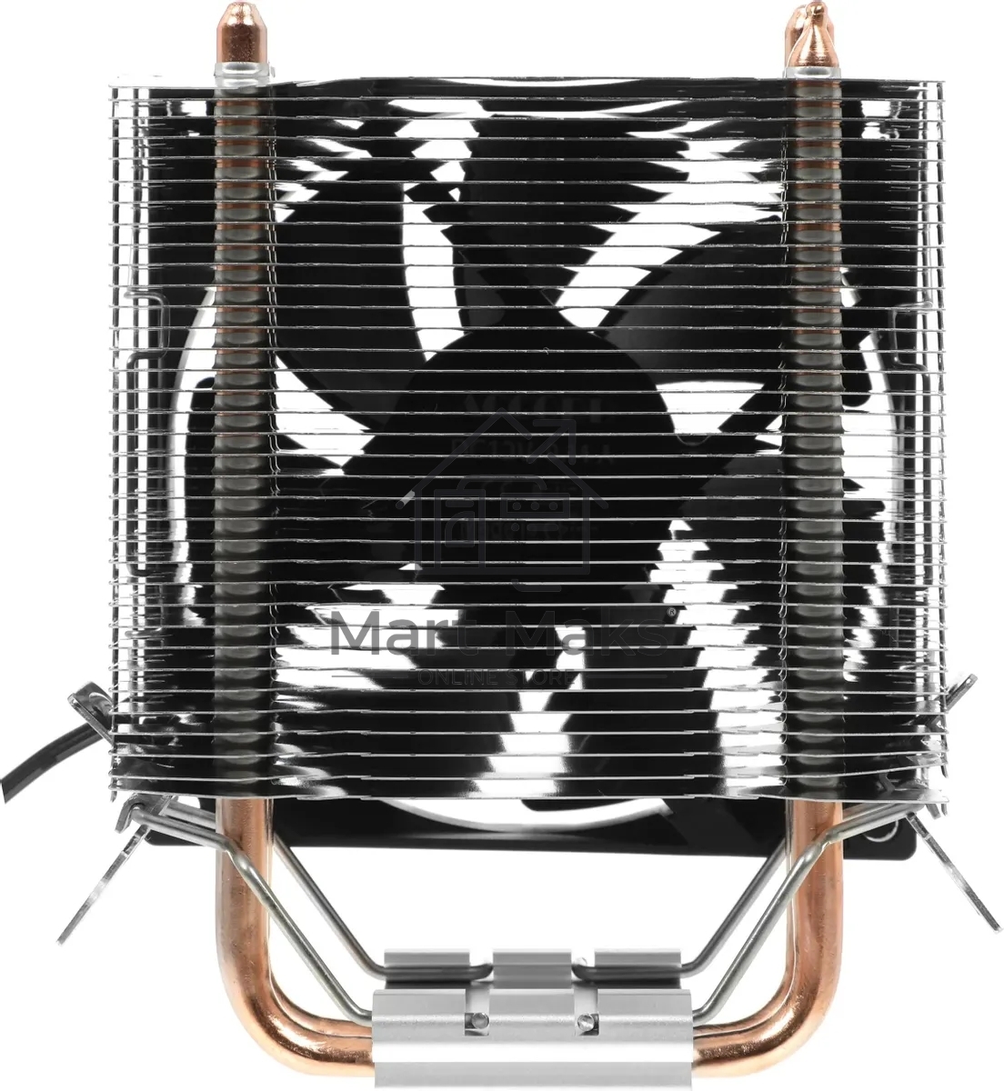 Устройство охлаждения(кулер) Accord ACC-2P9 Soc-AM5/AM4/1200/1700/1851 серебристый/черный 3-pin 22.7dB Al+Cu 100W 240gr brown box