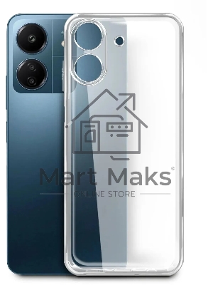 Чехол (клип-кейс) BoraSCO для Xiaomi Redmi 13C Silicone Case прозрачный (72840)