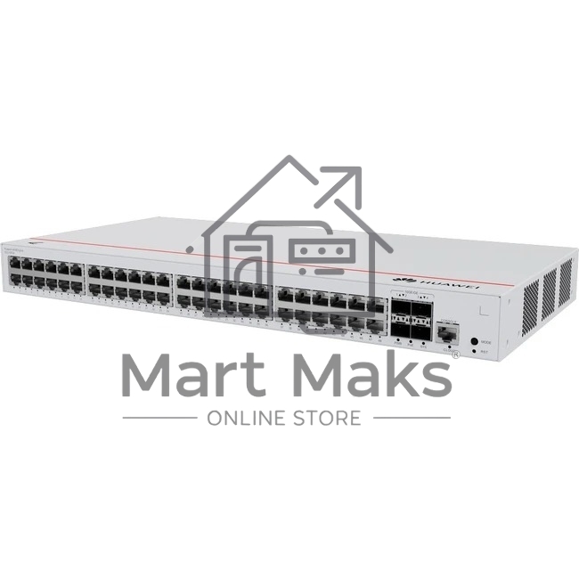 Коммутатор Huawei S220-48P4X, 48×1 Гбит/с PoE+ + 4×10 Гбит/с SFP+, управляемый