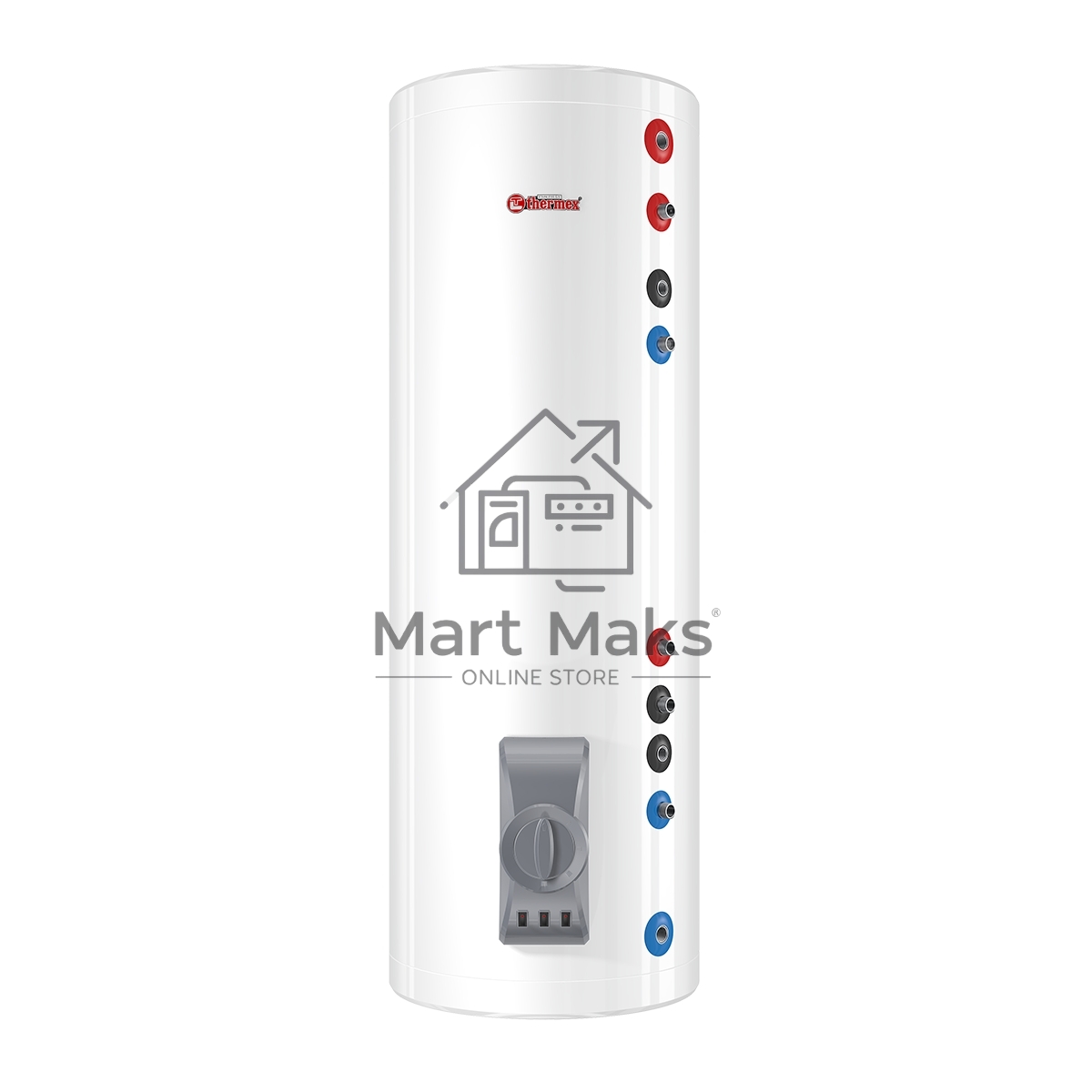 Водонагреватель Thermex IRP 300 V (combi) PRO 6кВт 300л комбинированный напольный