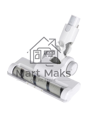 Пылесос вертикальный Nordfrost V 400 белый, питание от сети, 220 Вт, уборка сухая, пылесборник 0.5 л, работа от АКБ max 60 мин