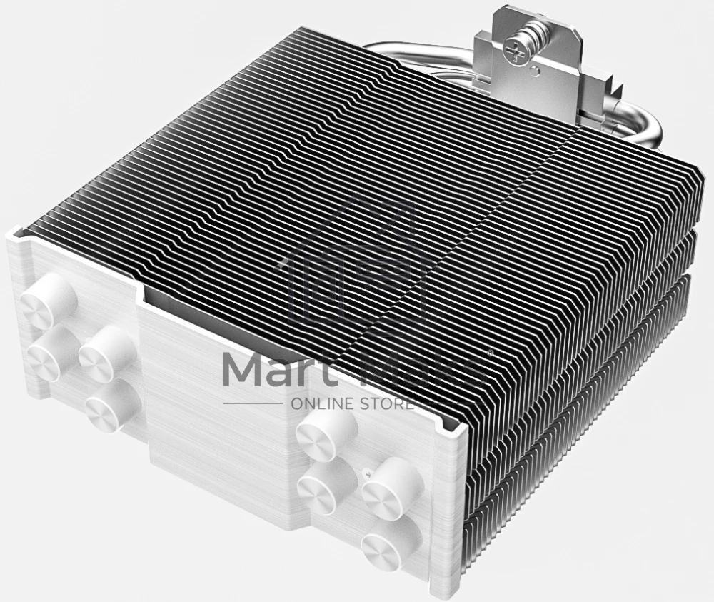 Кулер для процессора ID-COOLING SE-214-XT ZF белый 120мм алюминий+медь 1600rpm 28.5db 4-pin 180W 150мм
