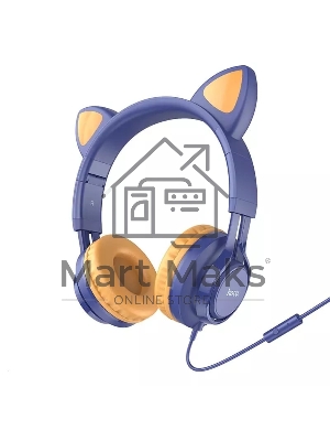 Наушники HOCO (6931474770400) W36 Midnight Blue