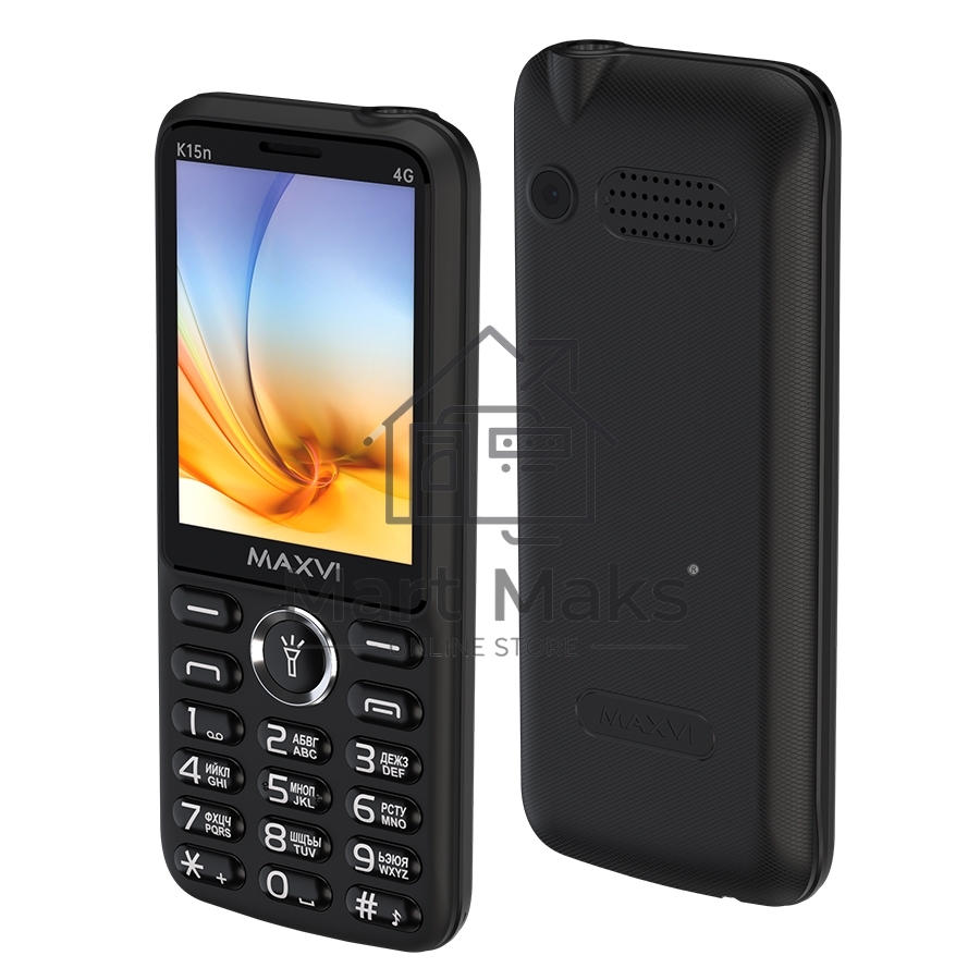 Мобильный телефон MAXVI K15n 4G Black